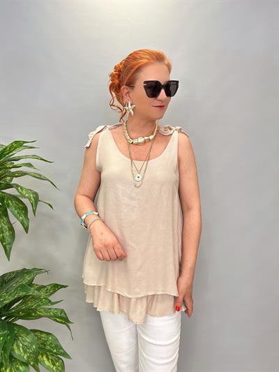 1670 Pamuklu Bluz Taş