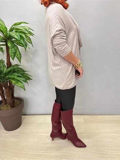 1765 Italyan Fularlı Bluz Taş