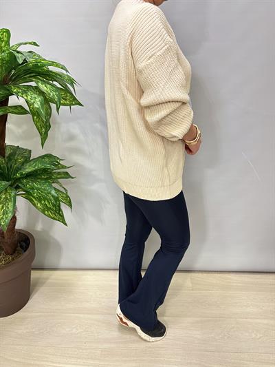 2028 Jean Detaylı Hırka Ceket 