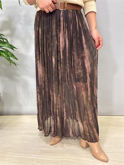 2126 Asimetrik Tül Etek 