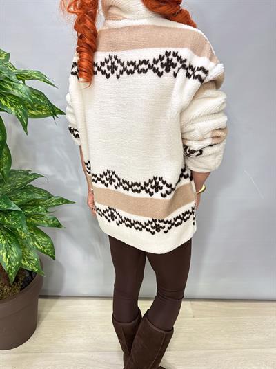 2226 Winter Seri Peluş Sweatshirt