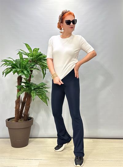 2290 Orj Model İspanyol Tayt Lacivert