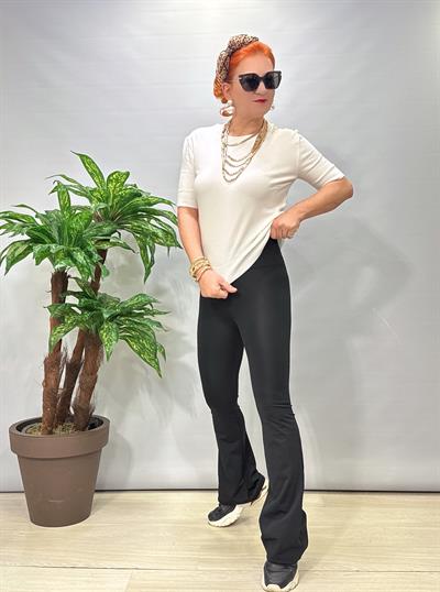 2290 Orj Model İspanyol Tayt Siyah