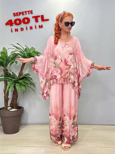 2337 Italyan İpek Takım Pudra