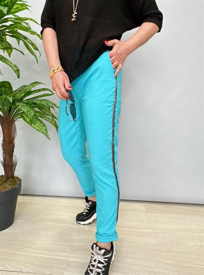 2345 Likralı Pantolon Mavi