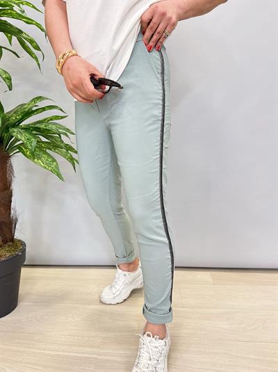 2345 Likralı Pantolon Mint