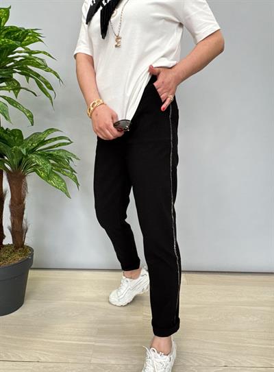 2345 Likralı Pantolon Siyah