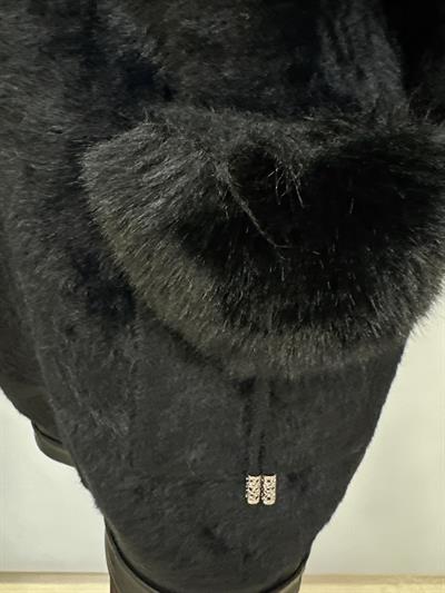 2525 İTHAL ANGORA KÜRK SİYAH