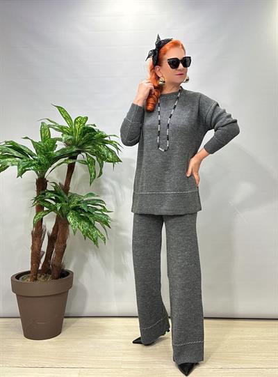 2666 Triko Takım Gri