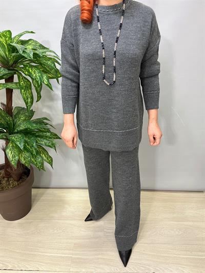 2666 Triko Takım Gri