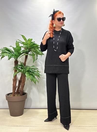 2666 Triko Takım Siyah