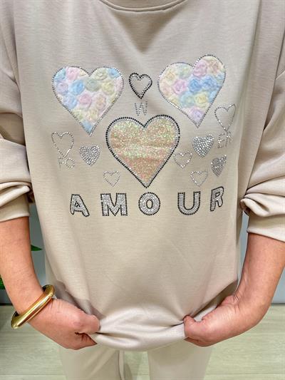 2675 Modal Doku Desenli Takım Taş