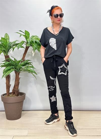 2680 Italyan Pantolon Siyah