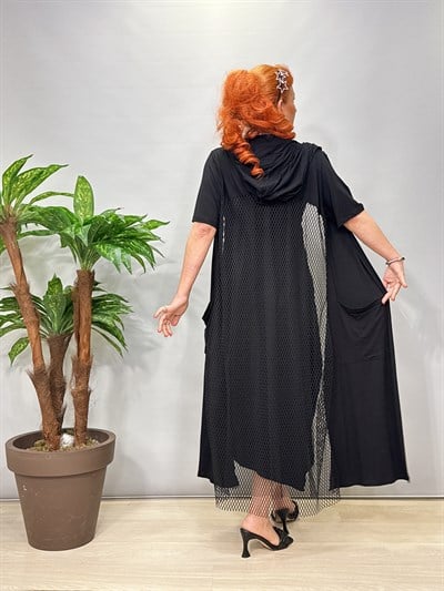 2686 Özel Tasarım File Detay Ceket 