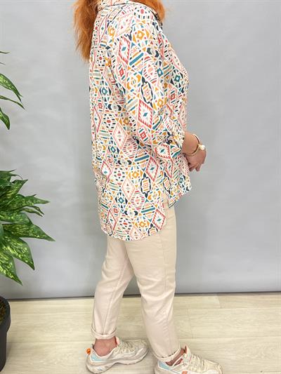 3016 27482 DESENLİ GÖMLEK 