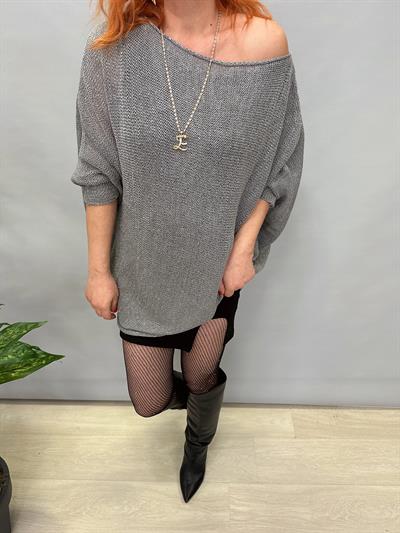 2918 SİMLİ SALAŞ TRİKO GRİ