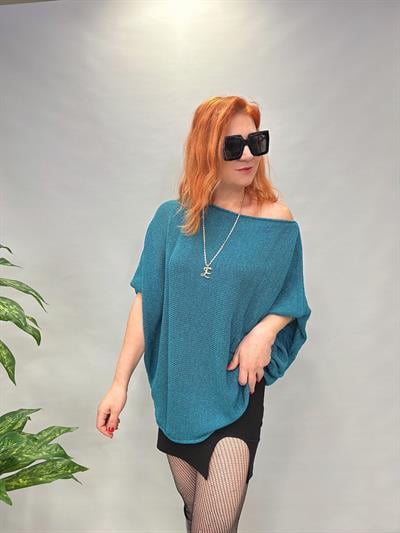 2918 SİMLİ SALAŞ TRİKO TURKUAZ