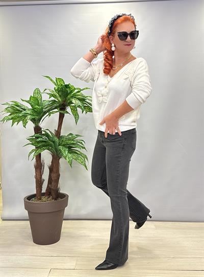 3015 Full Likralı İspanyol Jean Füme