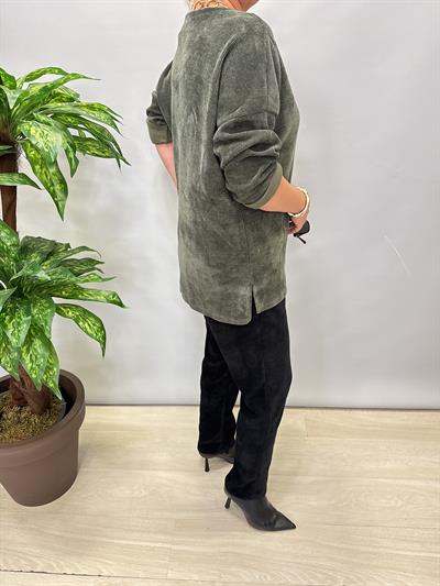 3019 Şönil Kadife Bluz