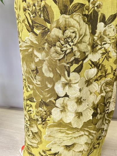 3023 Italyan Keten Pantolon Yeşil 