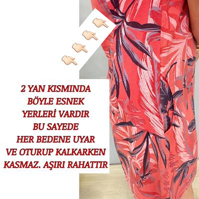 3040 İTALYAN PAMUK KETEN ELBİSE 
