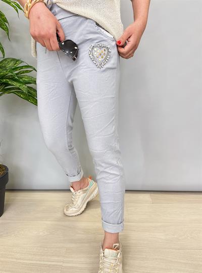 3065 İtalyan Pantolon Gri