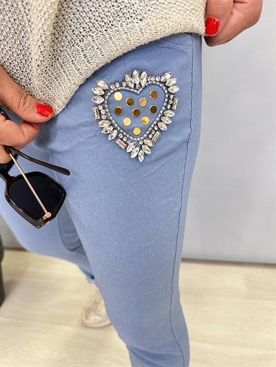 3065 İtalyan Pantolon Mavi