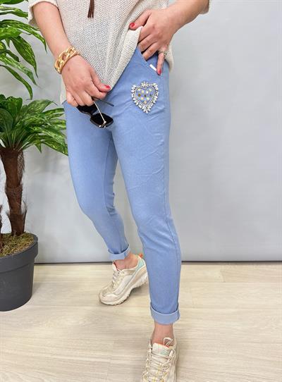 3065 İtalyan Pantolon Mavi