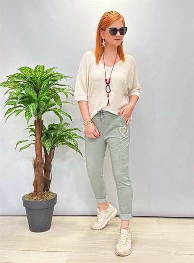 3065 İtalyan Pantolon Mint