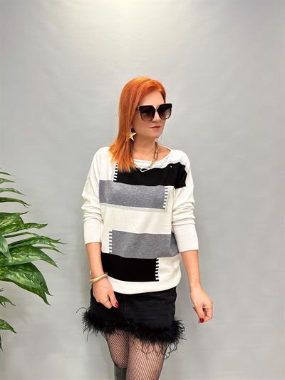 YNY 31155 EKSTRA YUMUŞAK ÖZEL DOKU TRİKO BEYAZ