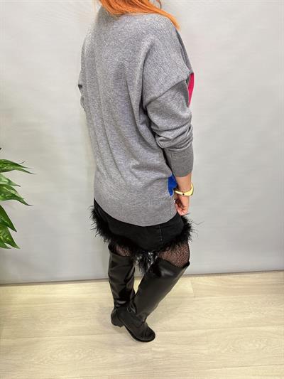 YNY 31155 EKSTRA YUMUŞAK ÖZEL DOKU TRİKO GRİ