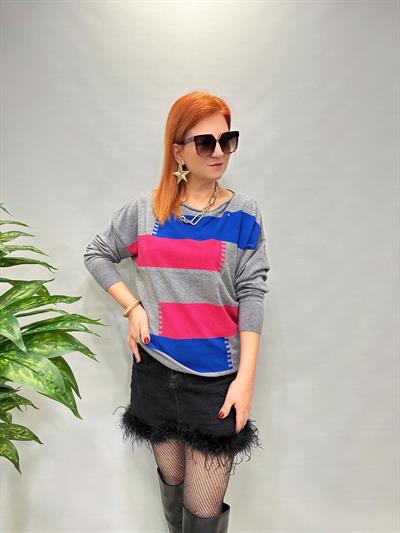 YNY 31155 EKSTRA YUMUŞAK ÖZEL DOKU TRİKO GRİ