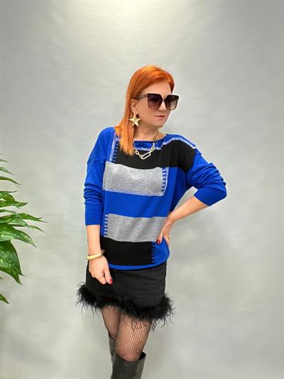 YNY 31155 EKSTRA YUMUŞAK ÖZEL DOKU TRİKO MAVİ