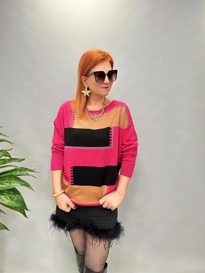 YNY 31155 EKSTRA YUMUŞAK ÖZEL DOKU TRİKO PEMBE