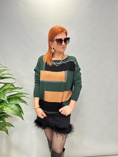 YNY 31155 EKSTRA YUMUŞAK ÖZEL DOKU TRİKO YEŞİL