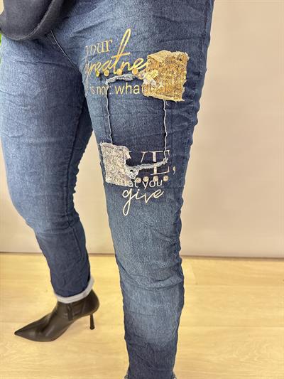 3264  Italyan Pantolon Yazılı