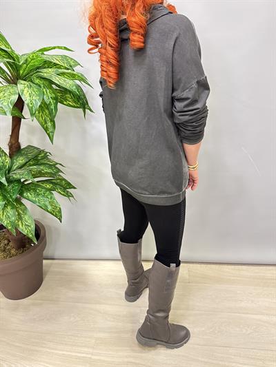 3311 Italyan Sweat Bluz Antrasit