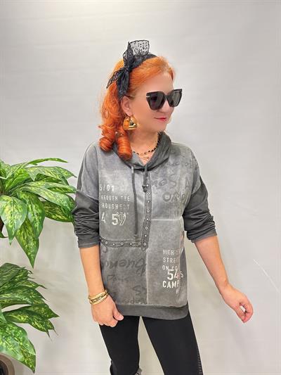 3311 Italyan Sweat Bluz Antrasit