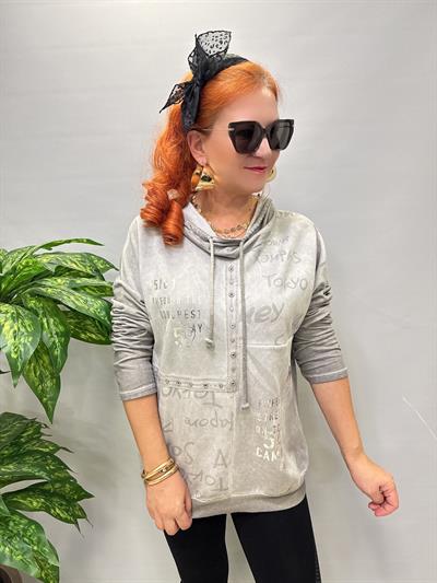 3311 Italyan Sweat Bluz Gri