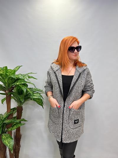 3334 BUKLET KABAN SİYAH GRİ