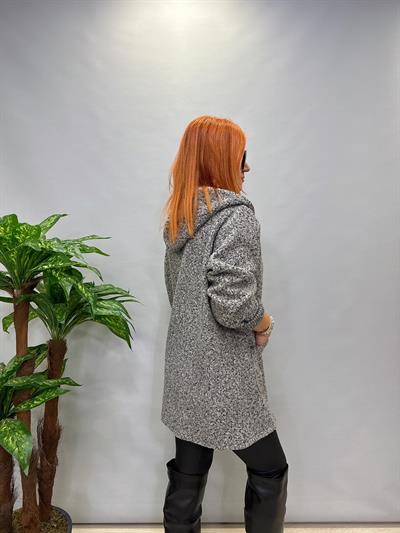 3334 BUKLET KABAN SİYAH GRİ