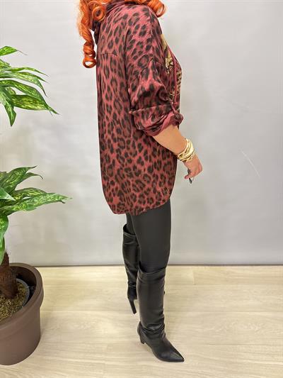 3341 Italyan Kapşonlu Bluz 