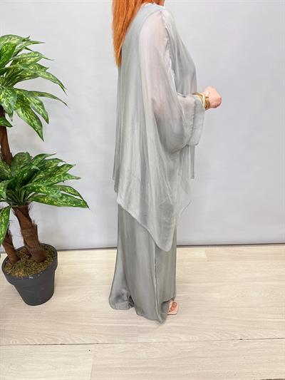 MNS 34034 İTALYAN İPEK TAKIM AÇIK MİNT YEŞİLİ