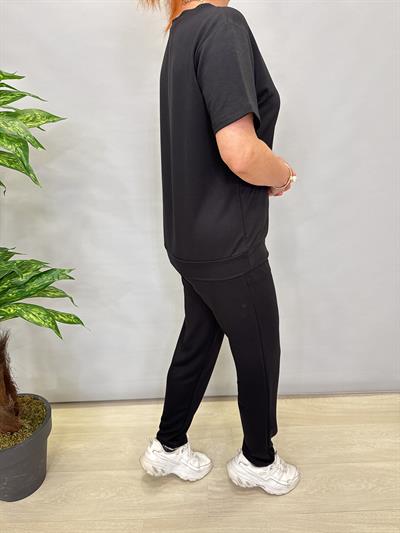 3545 LİKRALI VİSKON PENYE TAKIM SİYAH
