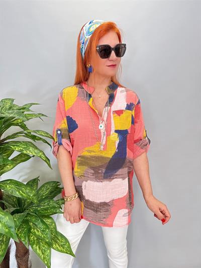 3620 İTALYAN PAMUKLU BLUZ