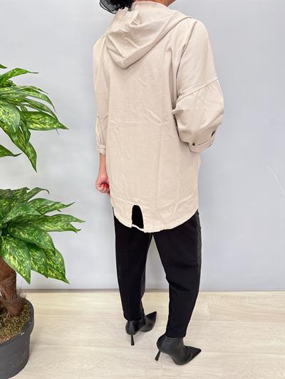 3655 Gabardin Mevsimlik Ceket Taş