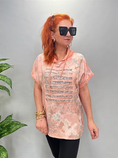 MNS 41085 İTALYAN PAYET DETAY BLUZ YAVRUAĞZI