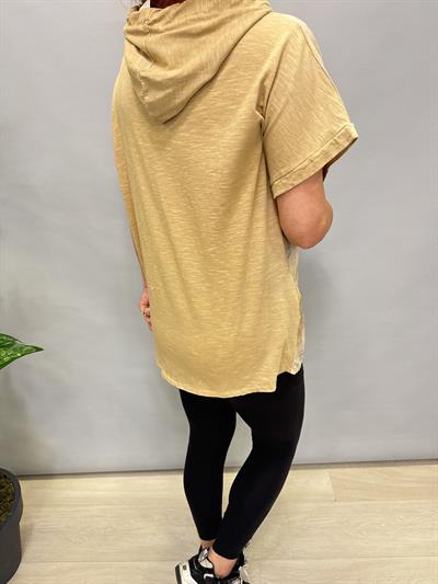 MNS 41085 İTALYAN PAYET DETAY BLUZ VİZON