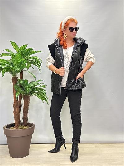 4140  Italyan Full Likralı Pantolon Soluk Siyah