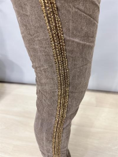 4550 Italyan Pantolon Vizon